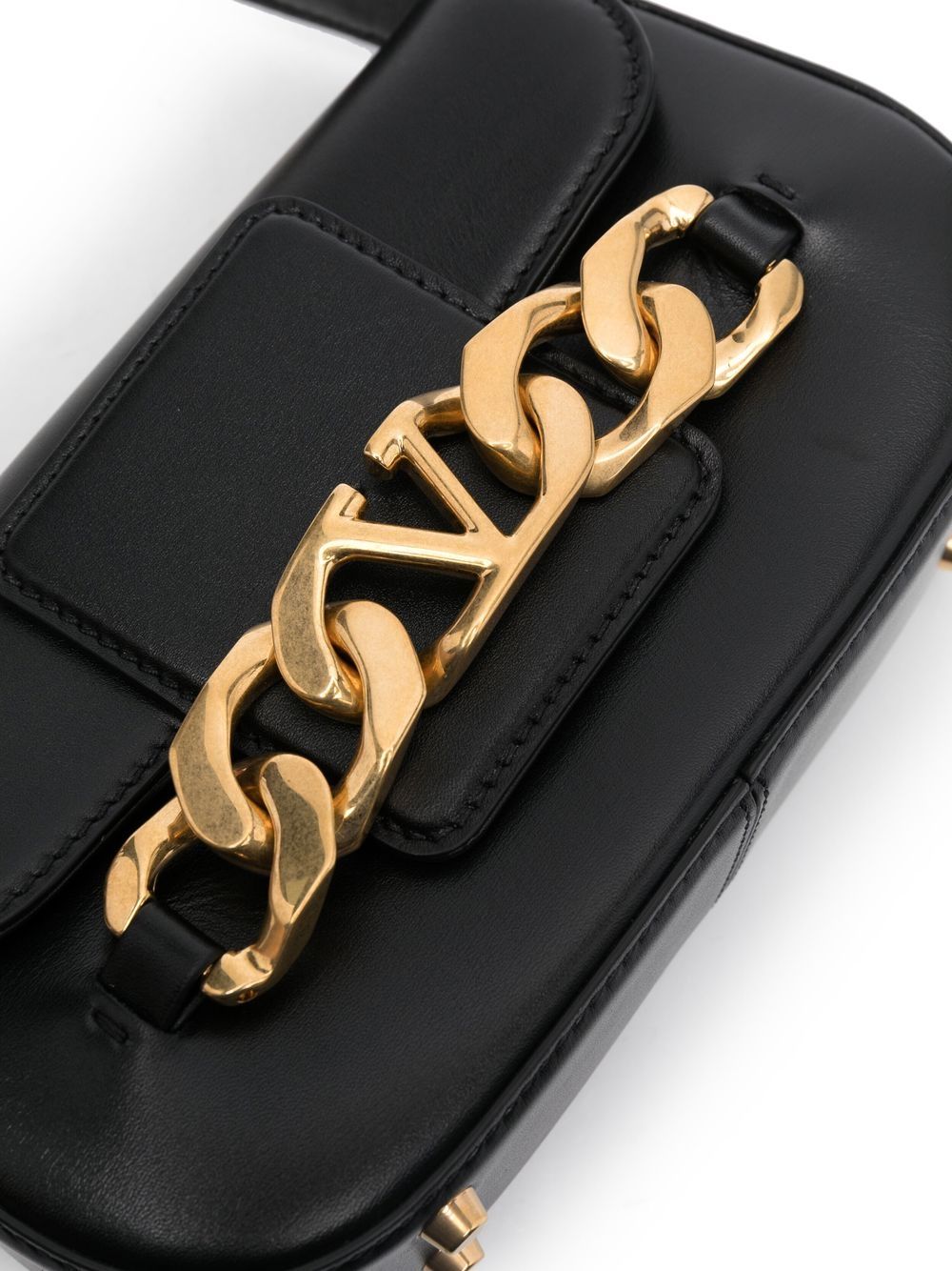 발렌티노가라바니 / V로고 체인 숄더백 스몰 블랙 1W2B0K81ZHF 0NO STK - VALENTINO GARAVANI