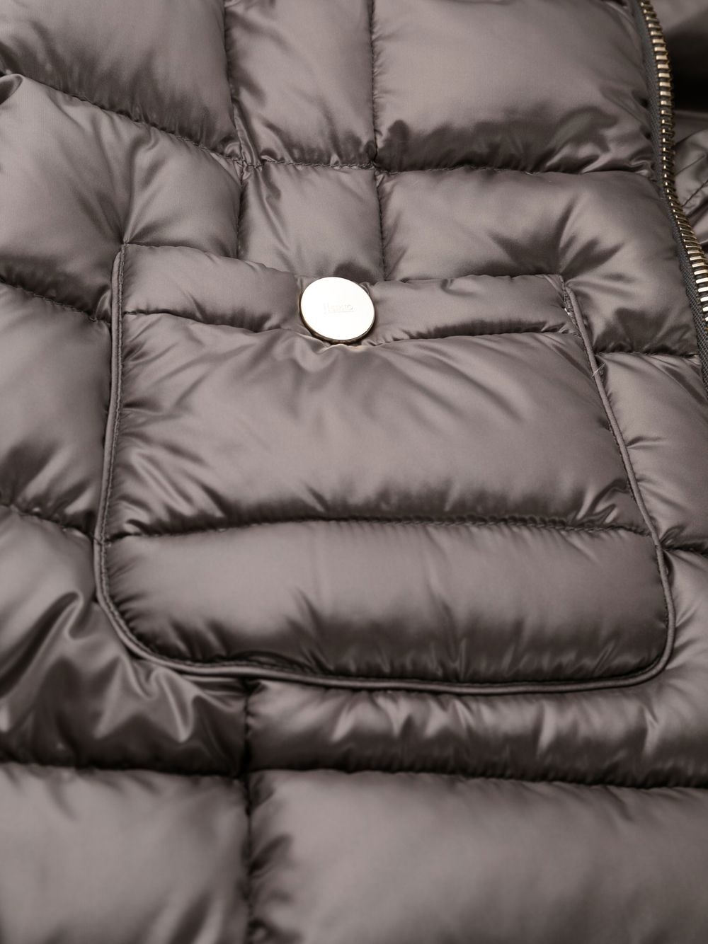  에르노 / 여성 마리아 미디 다운 롱패딩 그레이 PI0002DIC 12017 9480 STK - HERNO