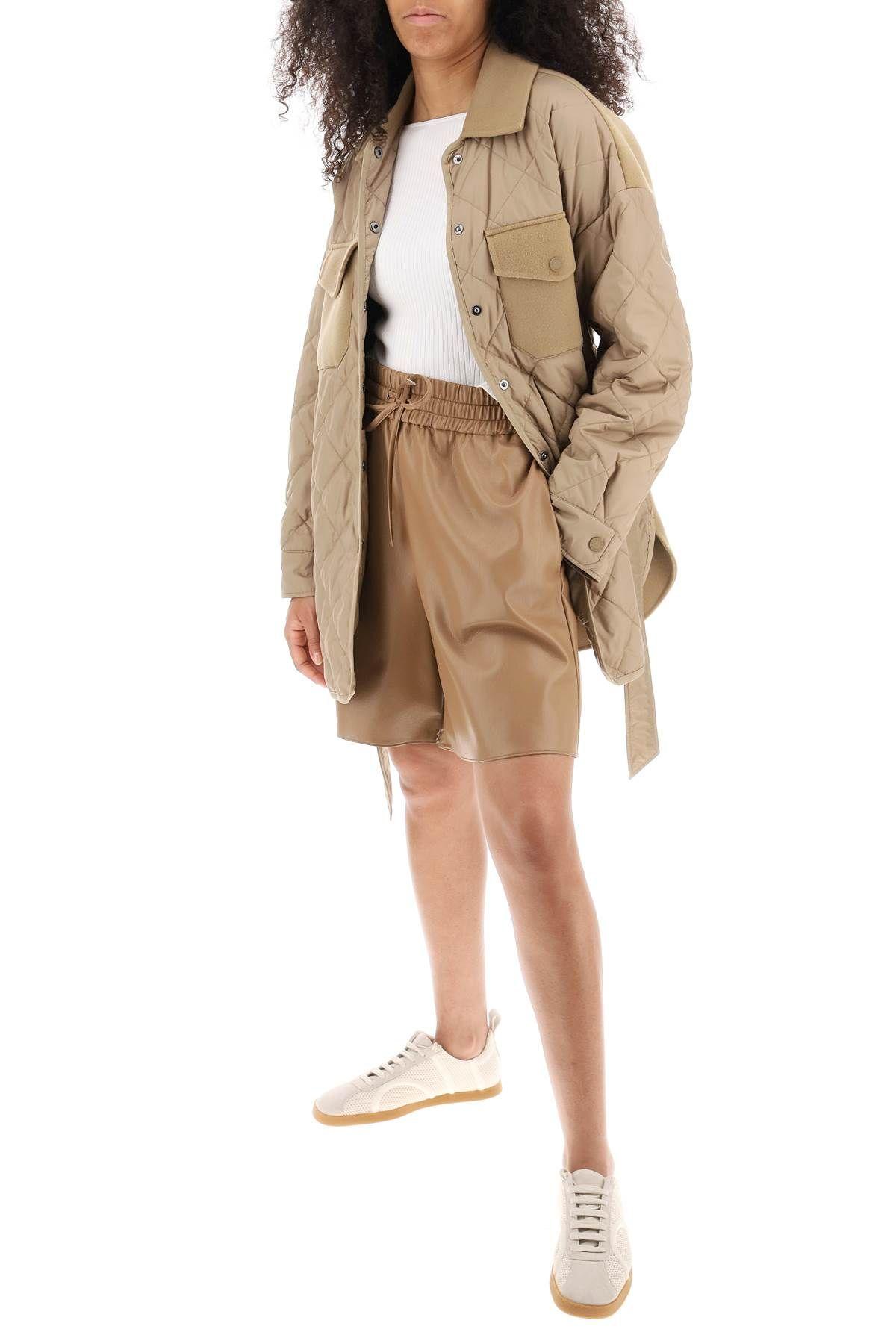 위켄드막스마라 / 여성 펩리카 퀼팅 벨티드 숏패딩 코트 카멜 2354860239600 012 STK - WEEKEND MAX MARA