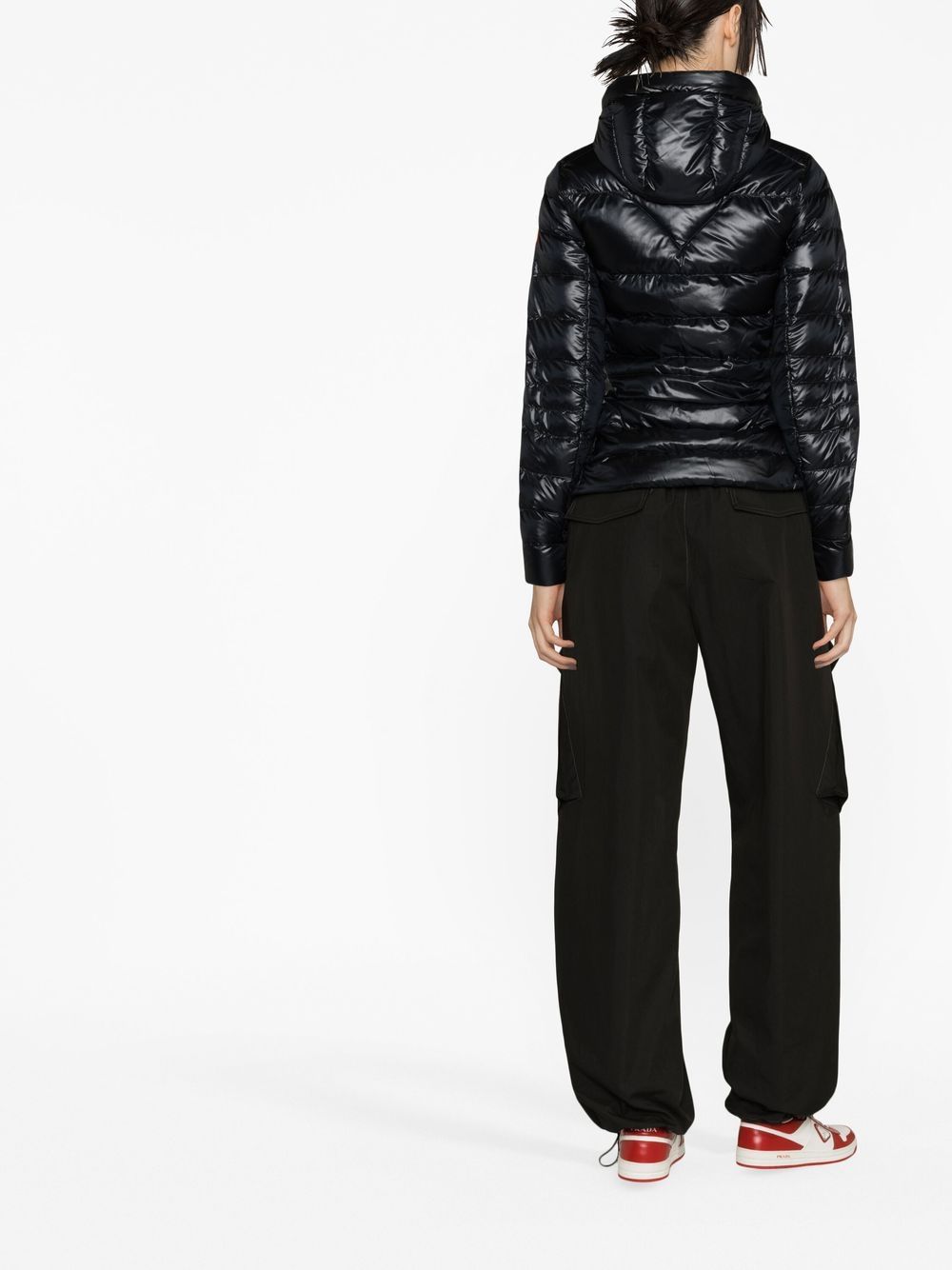 캐나다구스 / 여성 사이프레스 후드 쇼트 숏패딩 블랙 2242W 61 STK - CANADA GOOSE