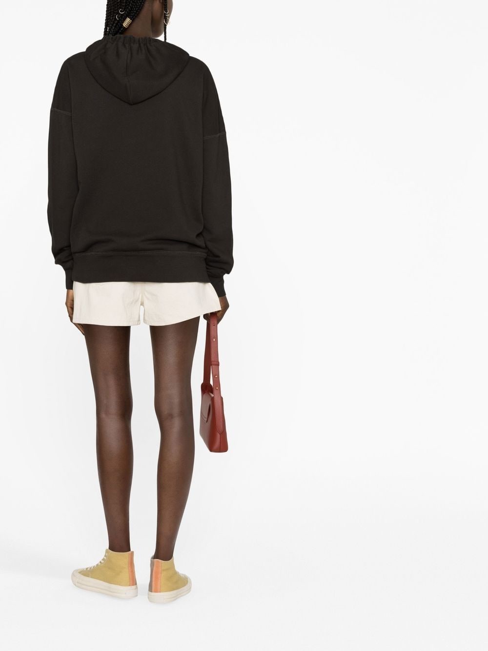 이자벨마랑에뚜왈 / 여성 만셀 오버사이즈 후디 블랙 SW0001FA A1M07E 02FK STK - ISABEL MARANT ETOILE