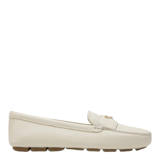  프라다 / 여성 아이보리 레더 로퍼 1DD082005ATG White BPG