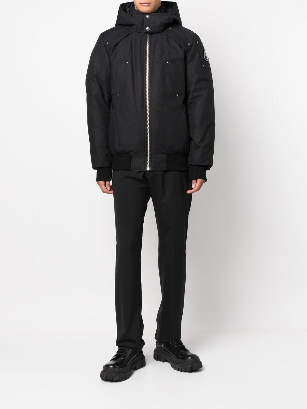 무스너클 / 남성 발리스틱 후드 봄버 패딩 블랙 M32MB000N 292 STK - MOOSE KNUCKLES