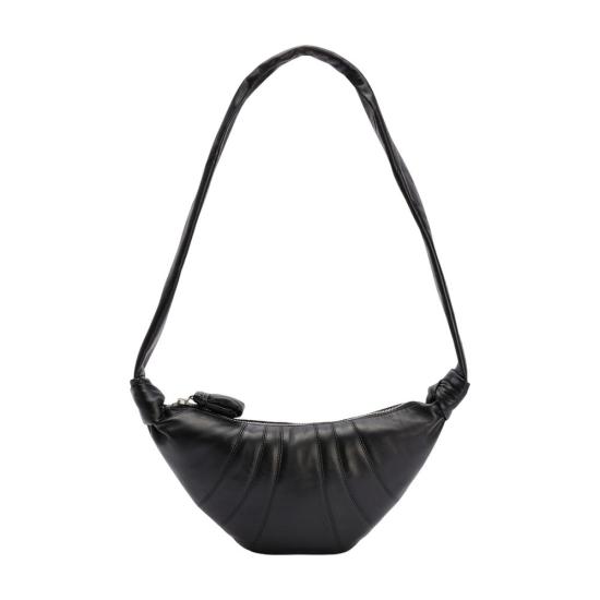 26FW 르메르 / 소프트 나파 레더 스몰 크루아상 백 블랙 BG0003 LL095 BK999 STK