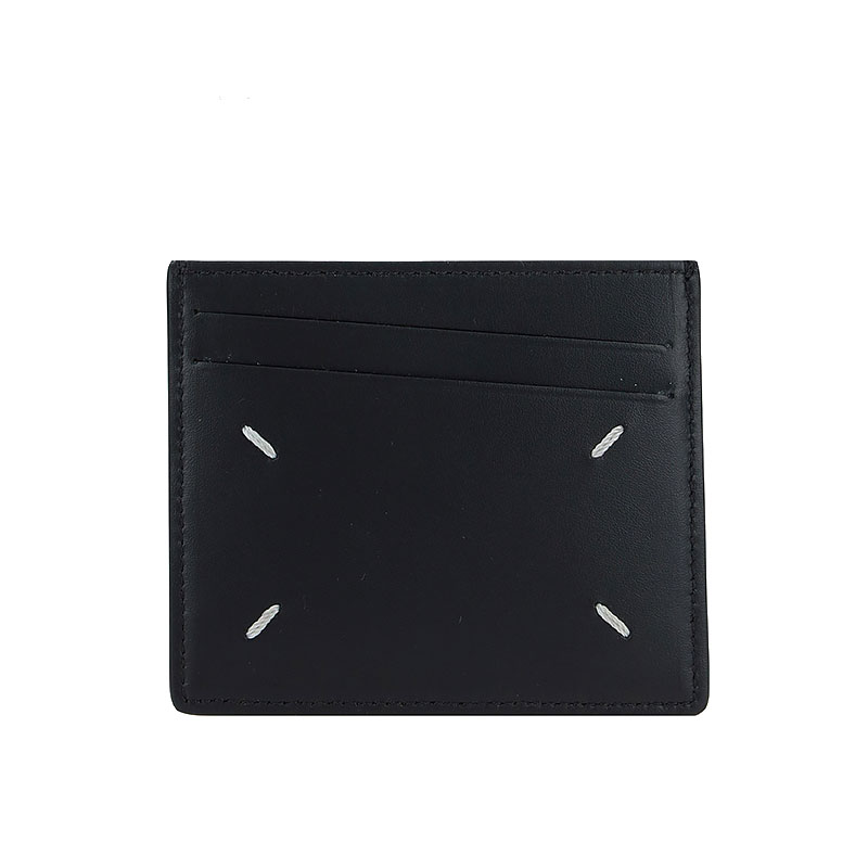 메종 마르지엘라 / 4선 스티치 카드홀더 블랙 SA1VX0009 P4745 T8013 STK