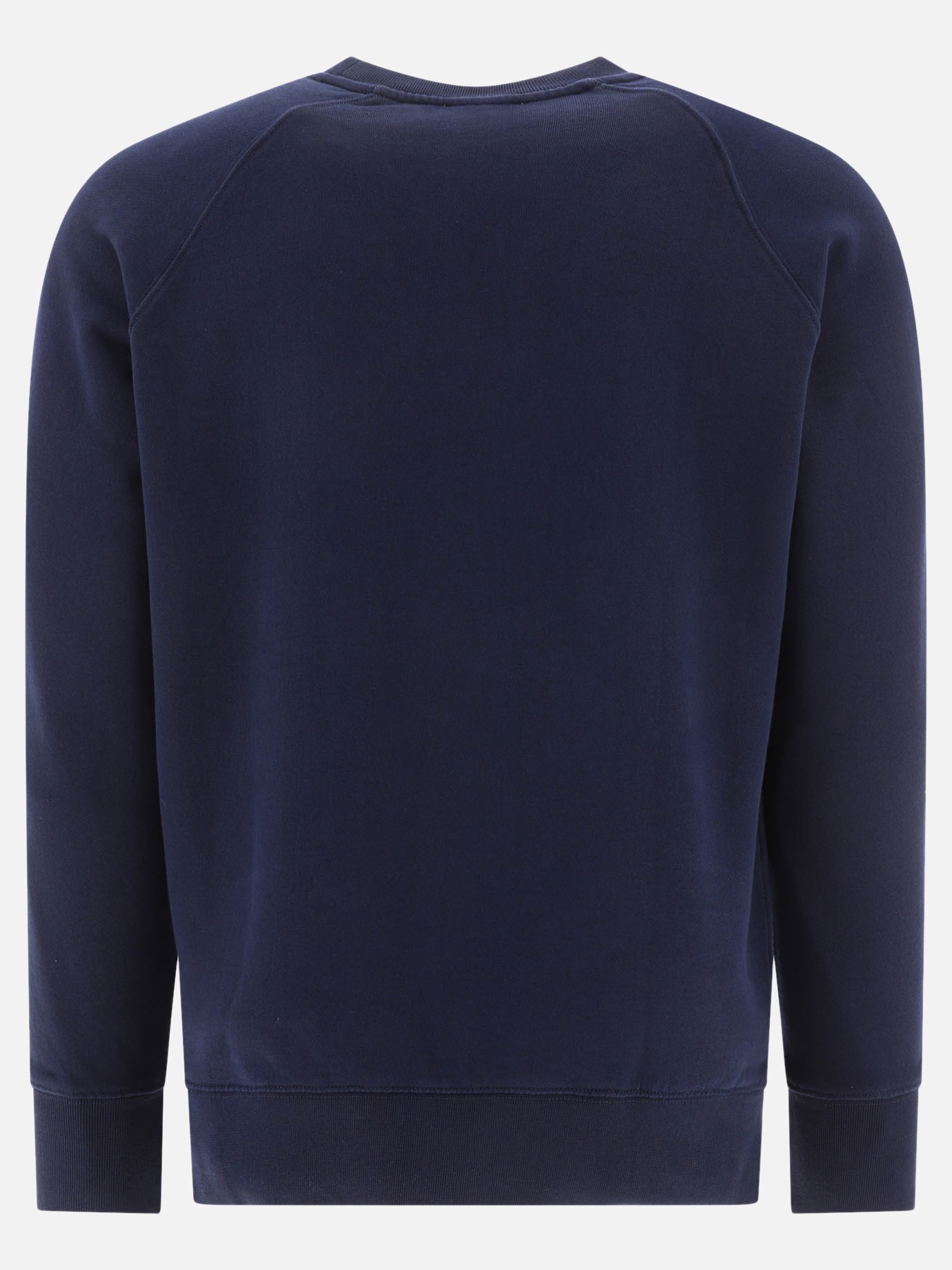 메종키츠네 / 공용 칠랙스 폭스 패치 클래식 스웻셔츠 네이비 GU00342KM0002 P480 STK - MAISON KITSUNE