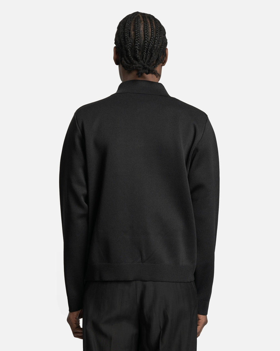 아워레가시 / 남성 이브닝 폴로 니트 가디건 블랙 M2233EPB BLACK STK - OUR LEGACY
