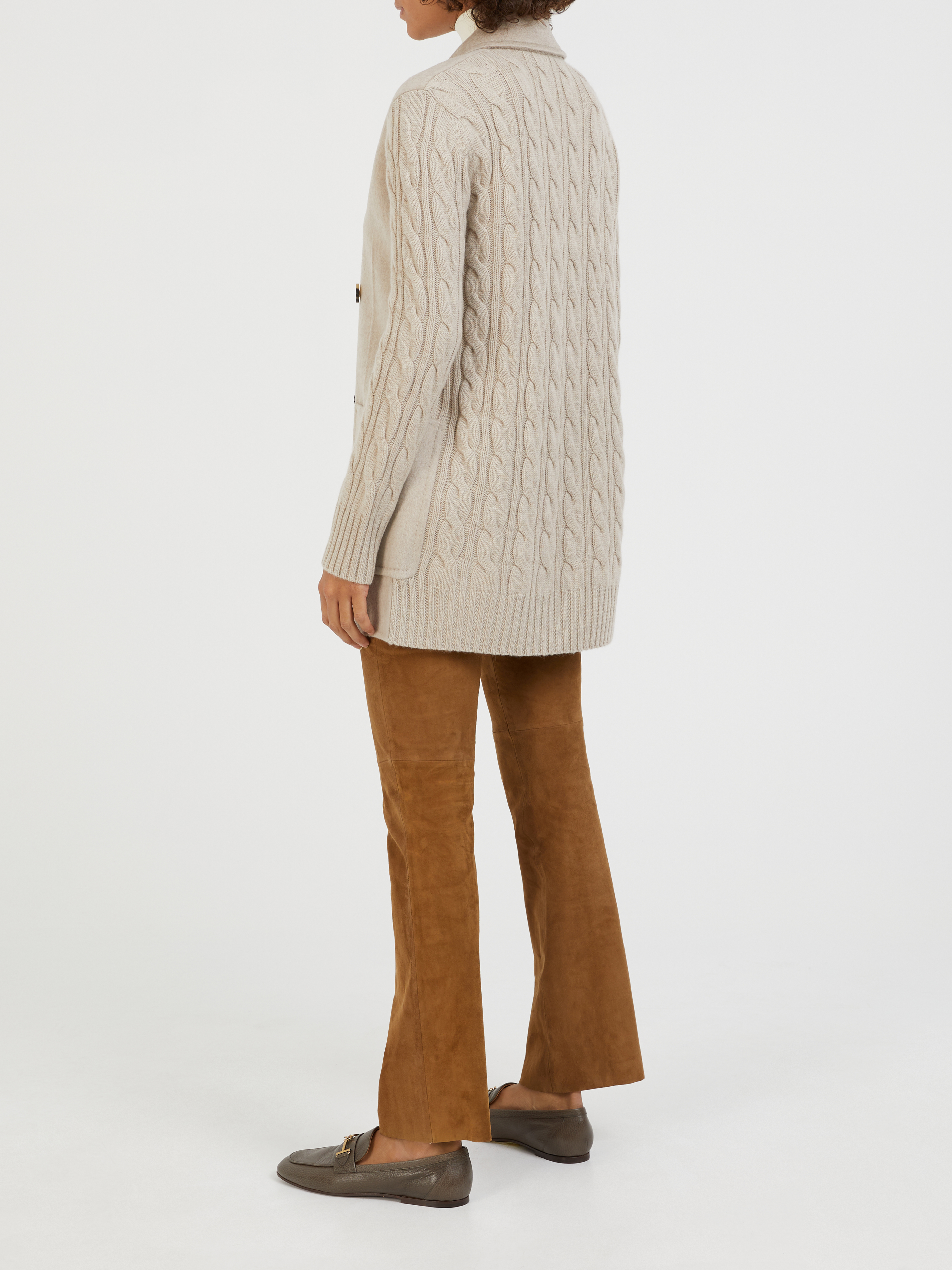 막스마라 / 여성 달리다 울 캐시미어 더블 코트 베이지 2313160239600 002 STK - MAX MARA