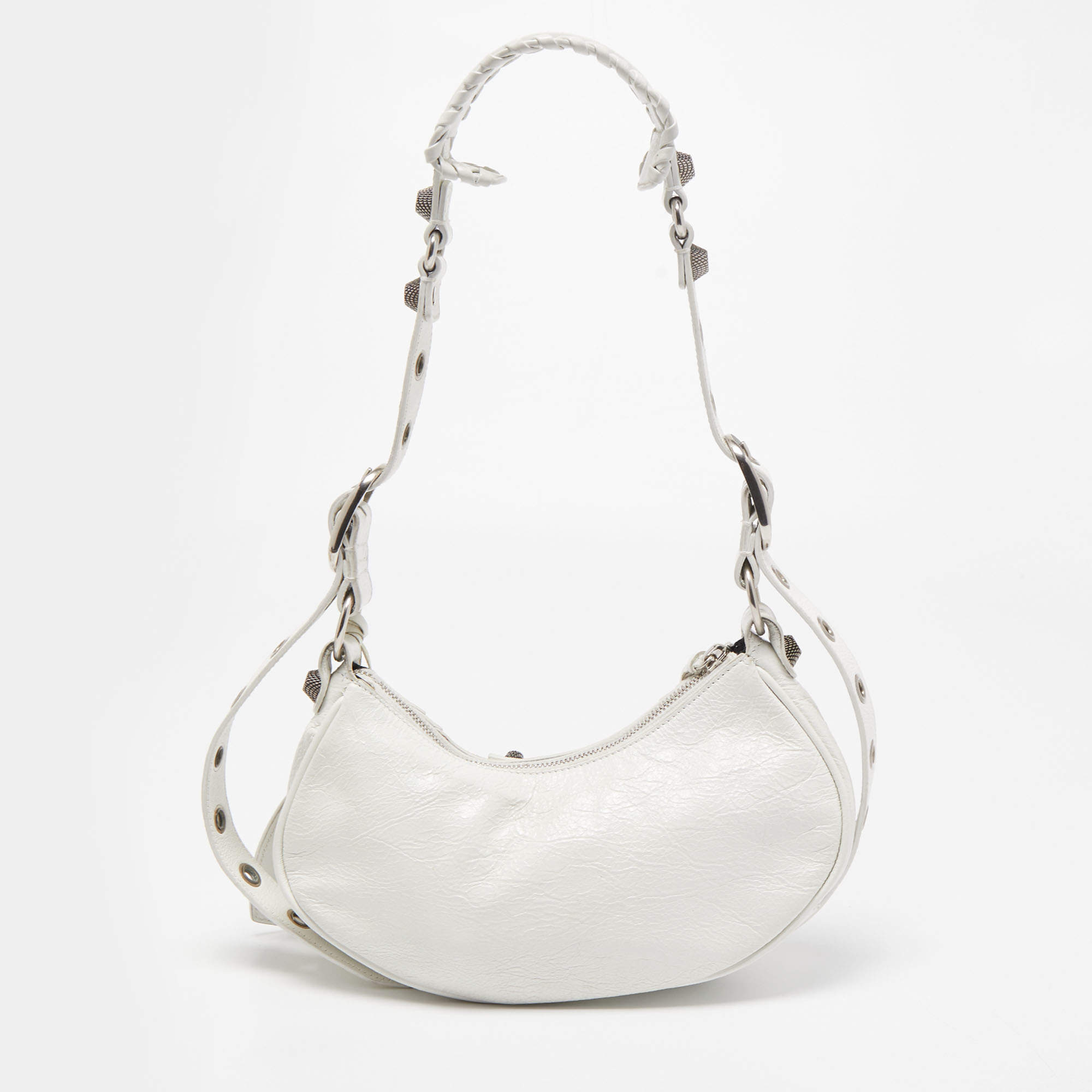 발렌시아가 / 르 카골 XS 숄더백 화이트 671309 1VG9Y 9104 STK - BALENCIAGA