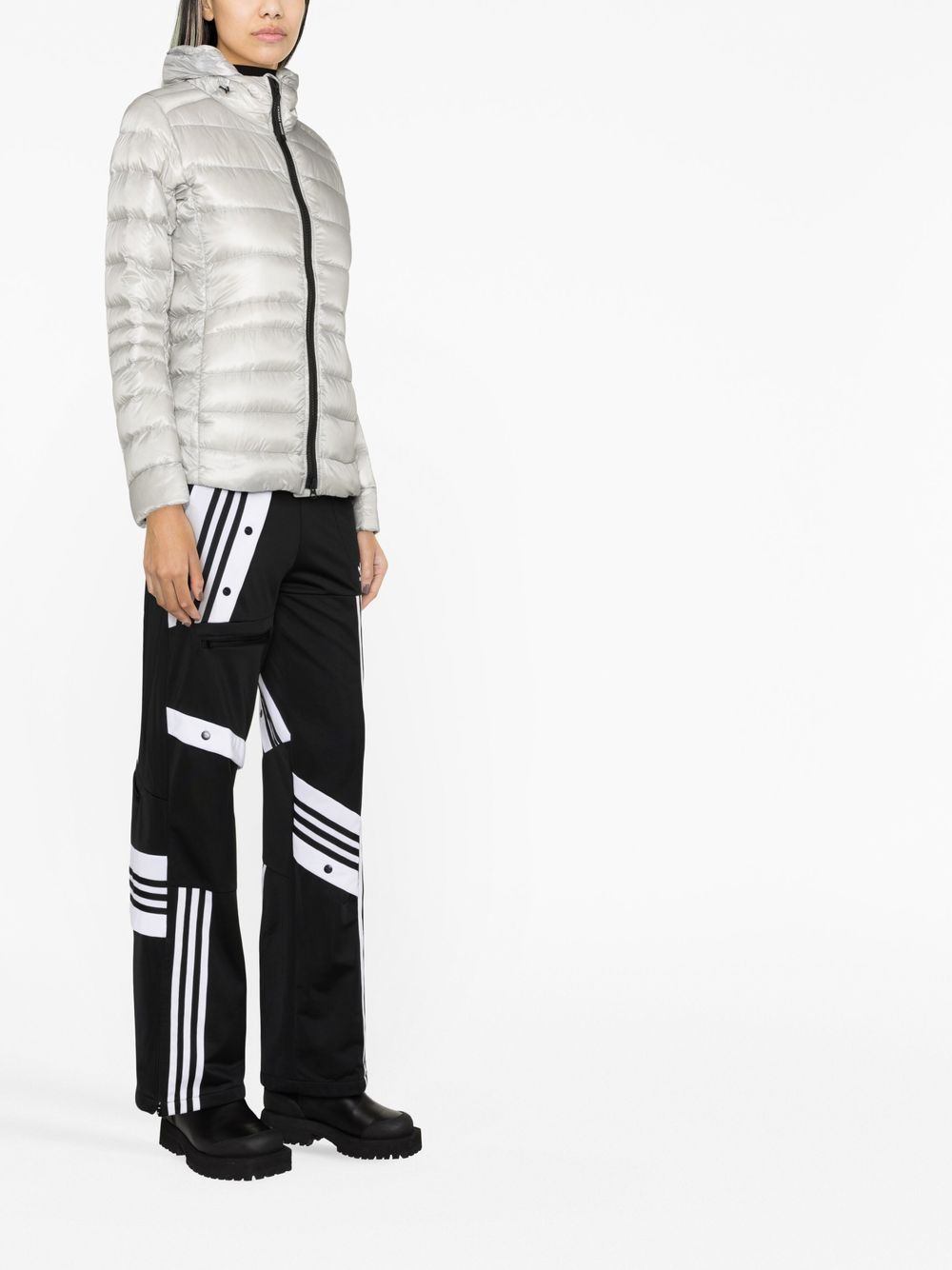 캐나다구스 / 여성 사이프레스 후드 집업 숏패딩 실버 2242W 200 STK - CANADA GOOSE