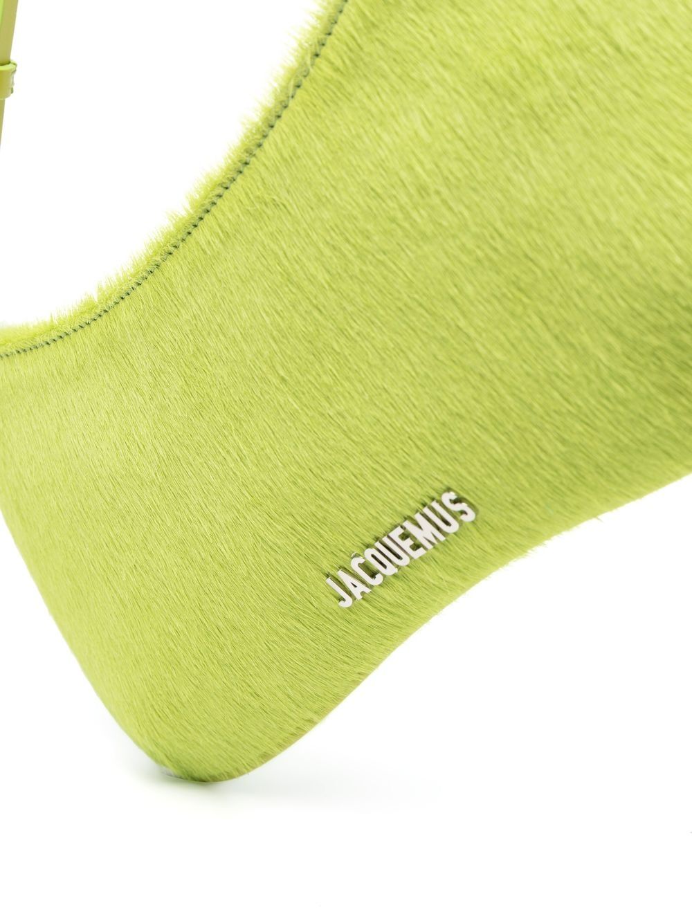 자크뮈스 / 르 비쥬 포니 헤어 숄더백 네온그린 231BA056 3112 540 STK - JACQUEMUS