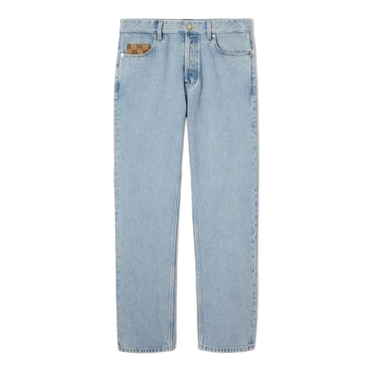 25FW 구찌 / 남성 워시드 데님 팬츠 835219XDDCY 4452 LIGHTBLUEMIX BPG