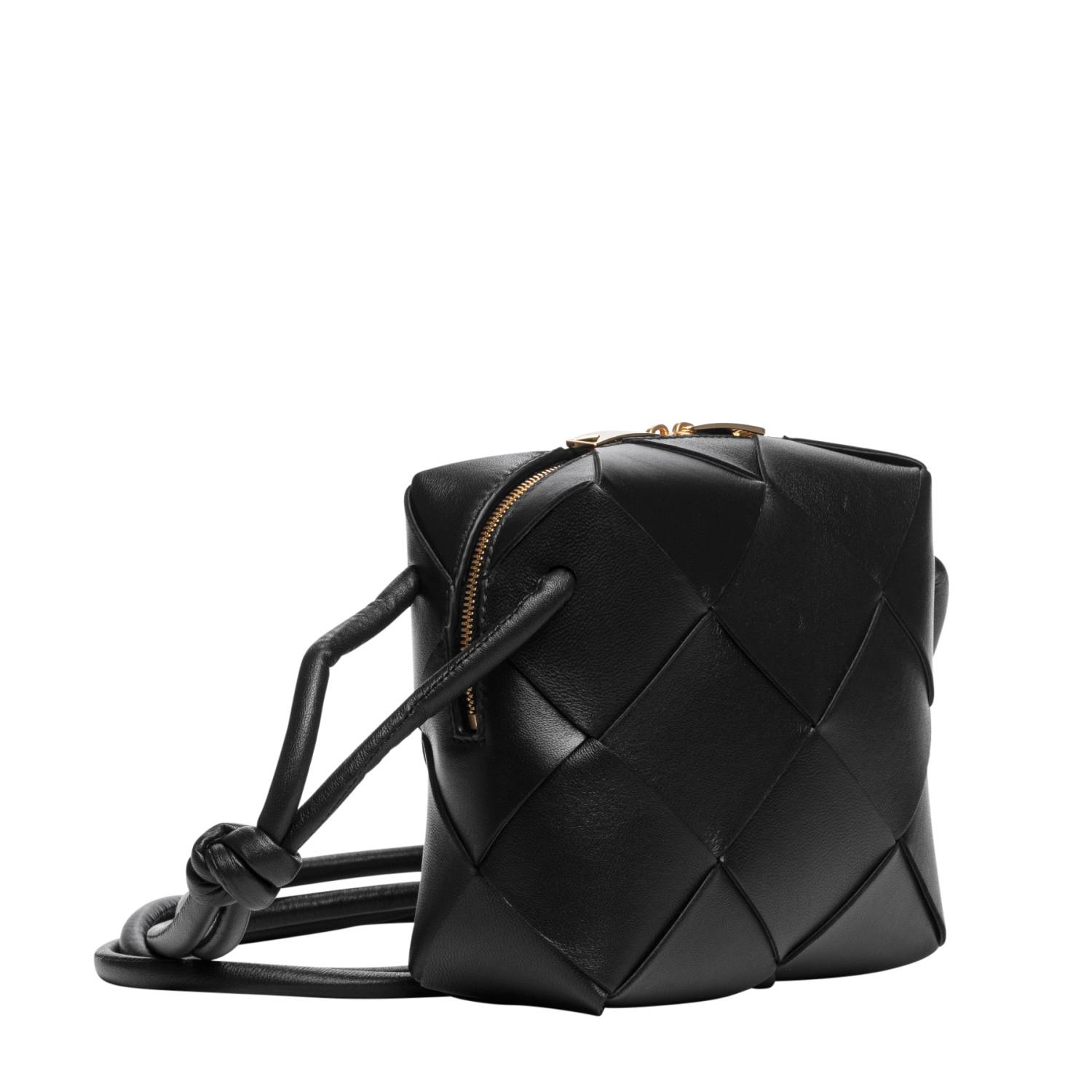  보테가 베네타 / 미니 카세트 카메라백 블랙 701915 VCQC2 8425 STK - BOTTEGA VENETA