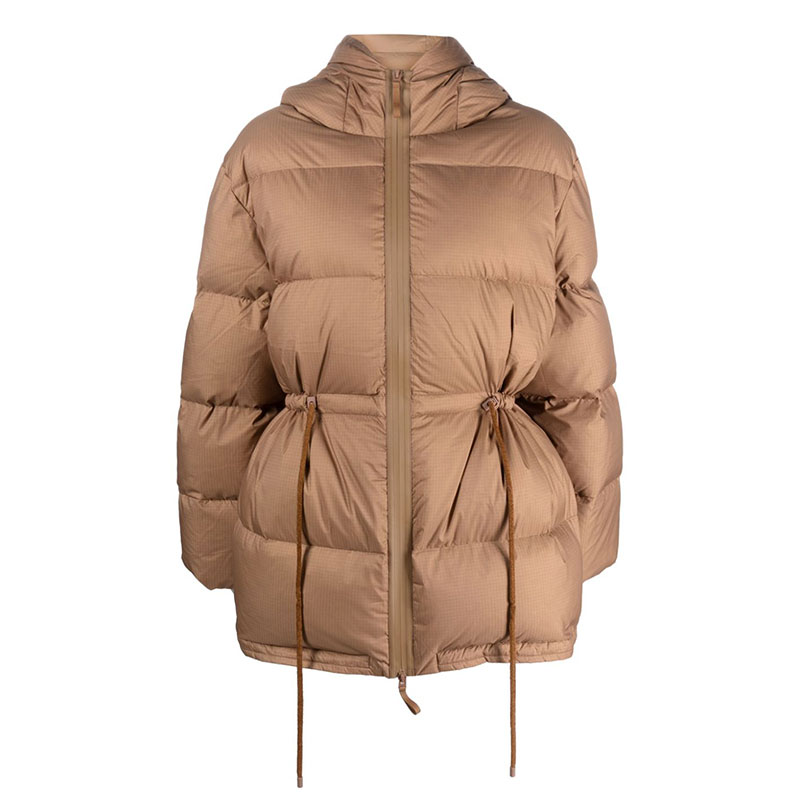 아크네스튜디오 / 여성 후드 패딩 재킷 브라운 A90528 ALL STK