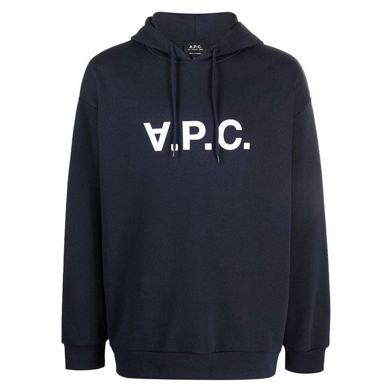 아페쎄 / 남성 밀로 VPC 로고 후디 네이비 COFDX H27833 IAK STK
