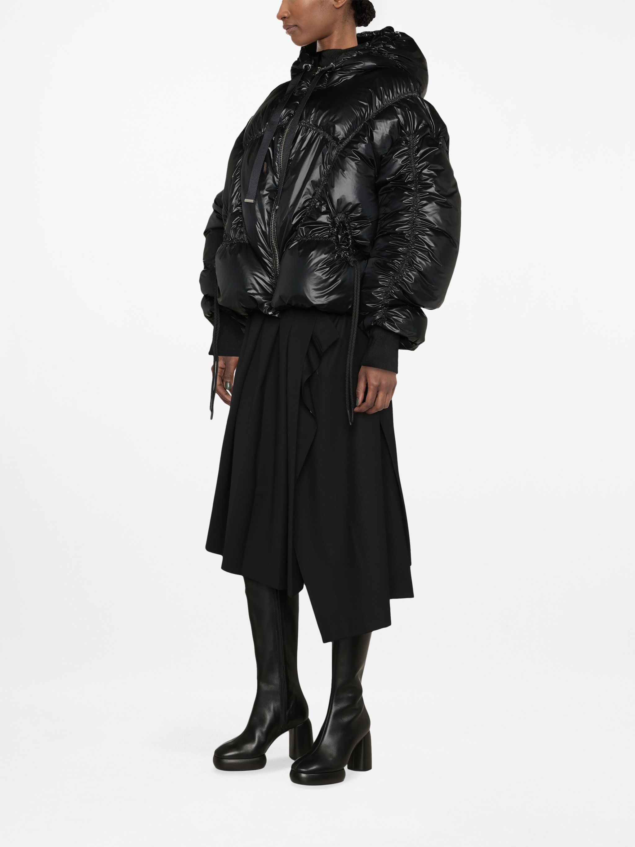 크리스조이 / 여성 아이코닉 클라우드 다운 패딩 블랙 AFPW001STR BK01 STK - KHRISJOY