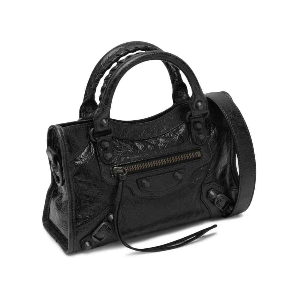 26SS 발렌시아가 / 르 시티 미니백 블랙 806395 2ABEK 1000 STK - BALENCIAGA