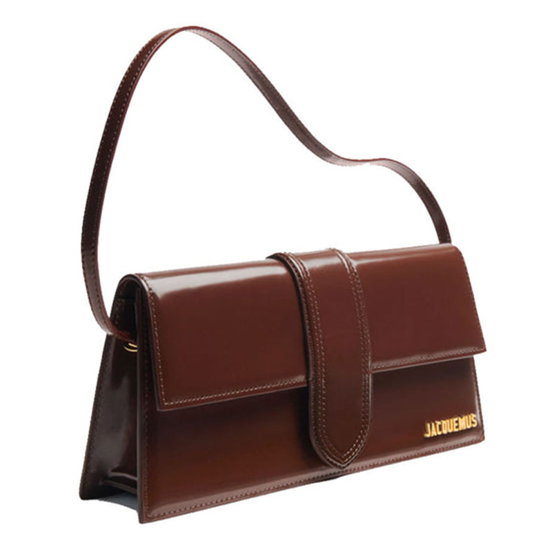 자크뮈스 / 르 밤비노 롱 플랩 숄더백 미드나잇브라운 221BA013 3128 890 STK - JACQUEMUS