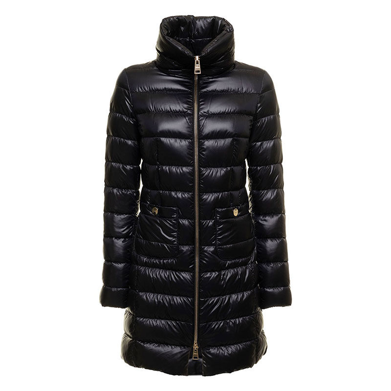 에르노 / 여성 마리아 미디 다운 자켓 블랙 PI0002DIC 12017 9300 STK