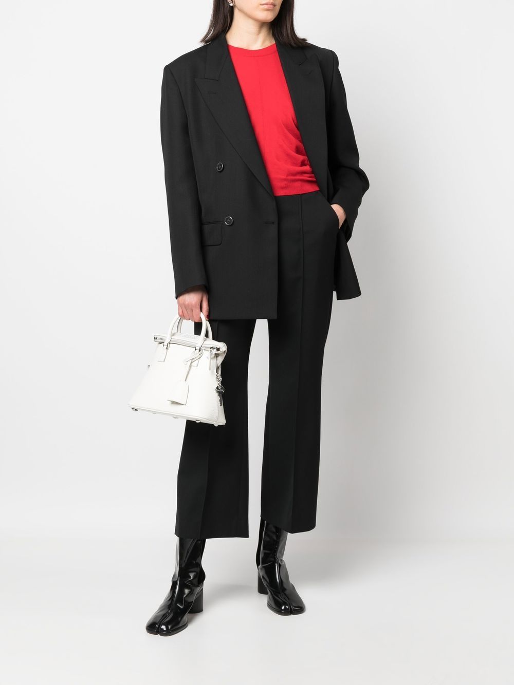  메종마르지엘라 / 5AC 미니백 화이트 S56WG0082 P4455 H0157 STK - MAISON MARGIELA