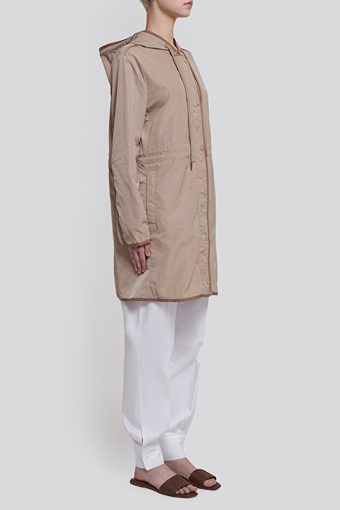 몽클레어 / 여성 레브리스 후드 롱 자켓 베이지 1C73300 54543 221 STK - MONCLER