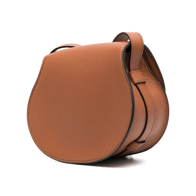 끌로에 / 마씨 스몰 새들 숄더백 탄브라운 CHC22AS680I31 25M STK - CHLOE