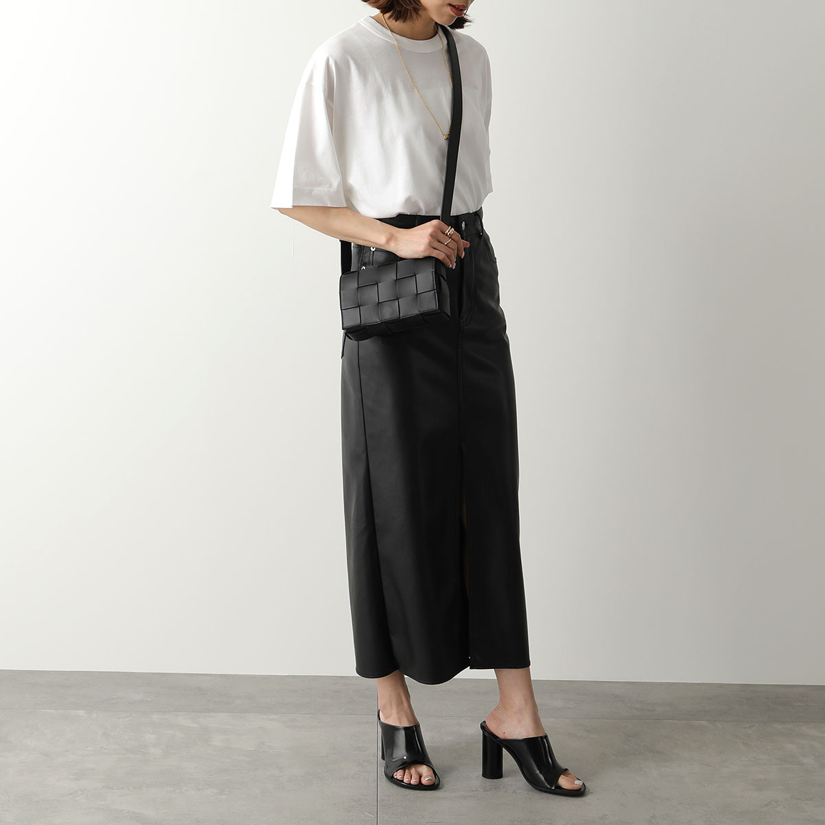 보테가 베네타 / 스몰 카세트백 블랙 730848 VMAY1 8425 STK - BOTTEGA VENETA