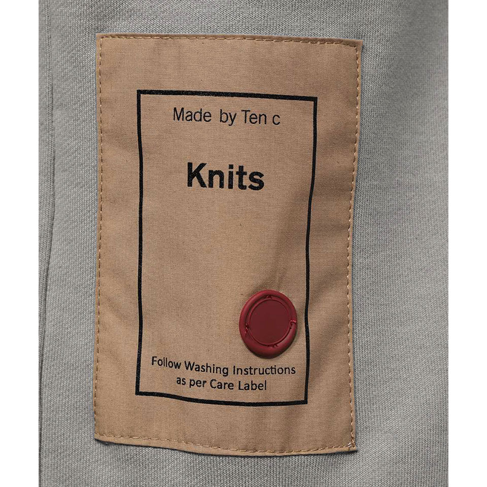  텐씨 / 남성 로고 패치 후디 그레이 22CTCUF08036 A06018 942 STK - TEN C