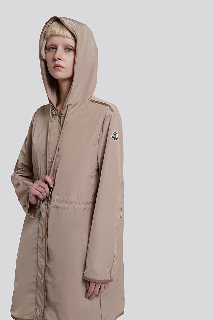 몽클레어 / 여성 레브리스 후드 롱 자켓 베이지 1C73300 54543 221 STK - MONCLER
