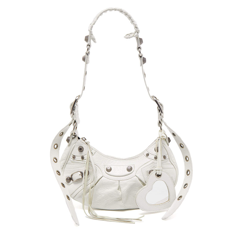 발렌시아가 / 르 카골 XS 숄더백 화이트 671309 1VG9Y 9104 STK