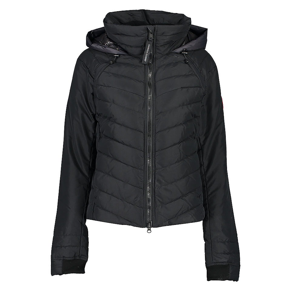 캐나다구스 / 여성 하이브릿지 쇼트 다운 재킷 블랙 2741L 61 STK