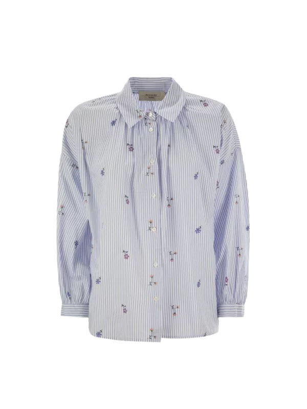 25SS 위켄드막스마라 / 여성 길리 스프라이트 셔츠 2515111132600 001 Sky Blue BPG