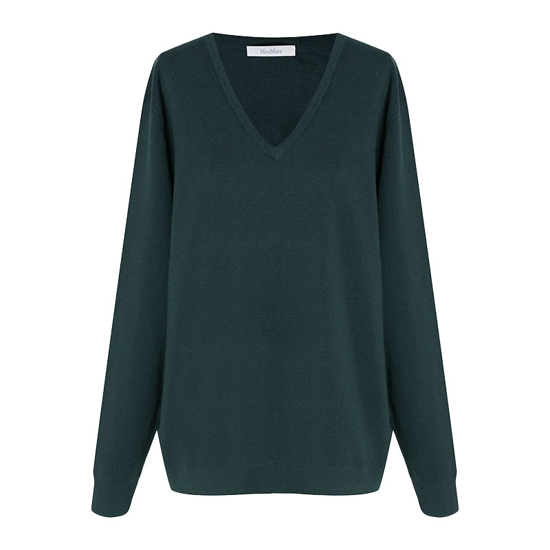 막스마라 / 여성 포레스트 그린 울 스웨터 PEVERAWO GREEN BPG