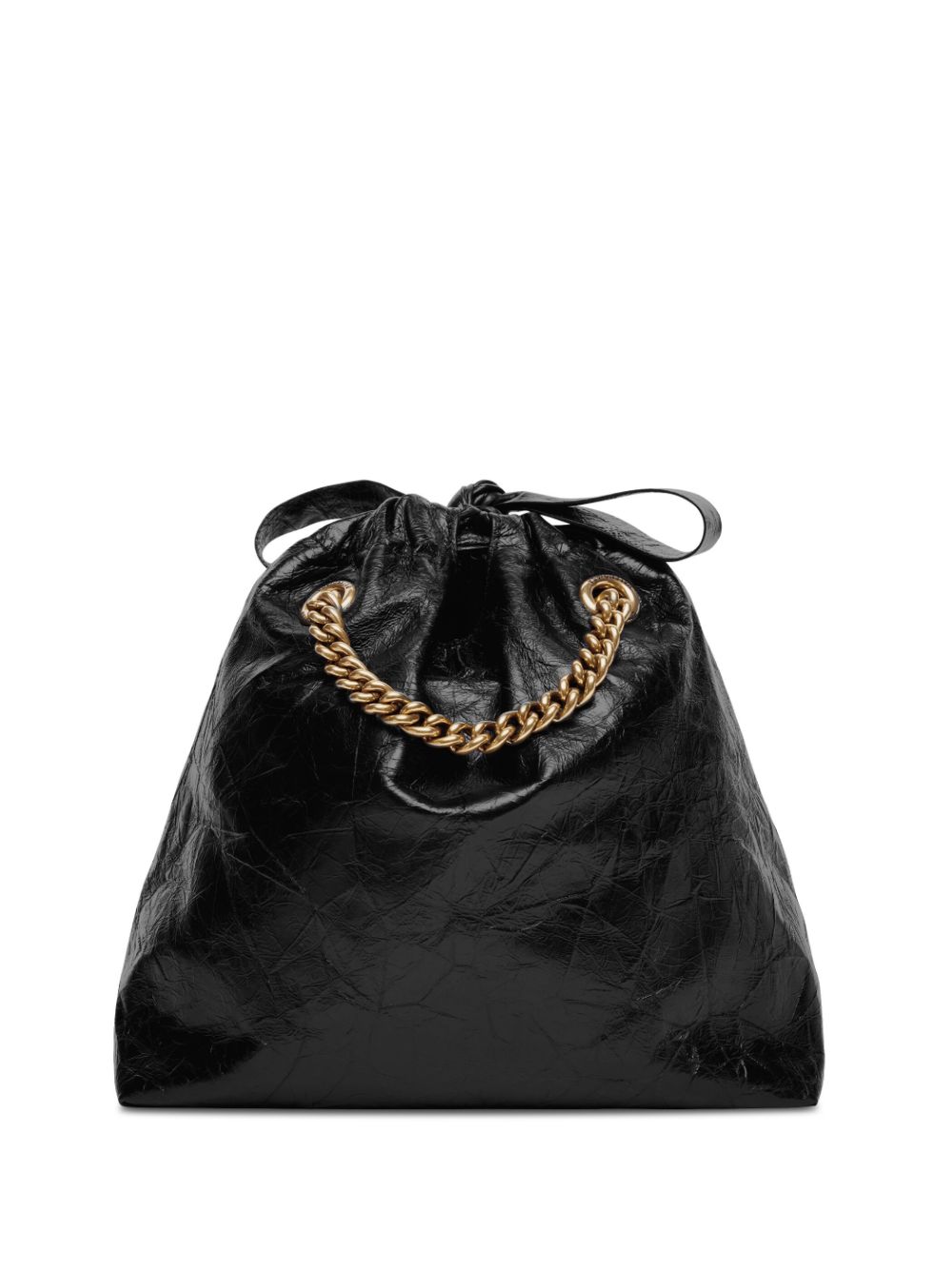 발렌시아가 / 스몰 크러쉬 토트백 블랙 742942 210IT 1000 STK - BALENCIAGA