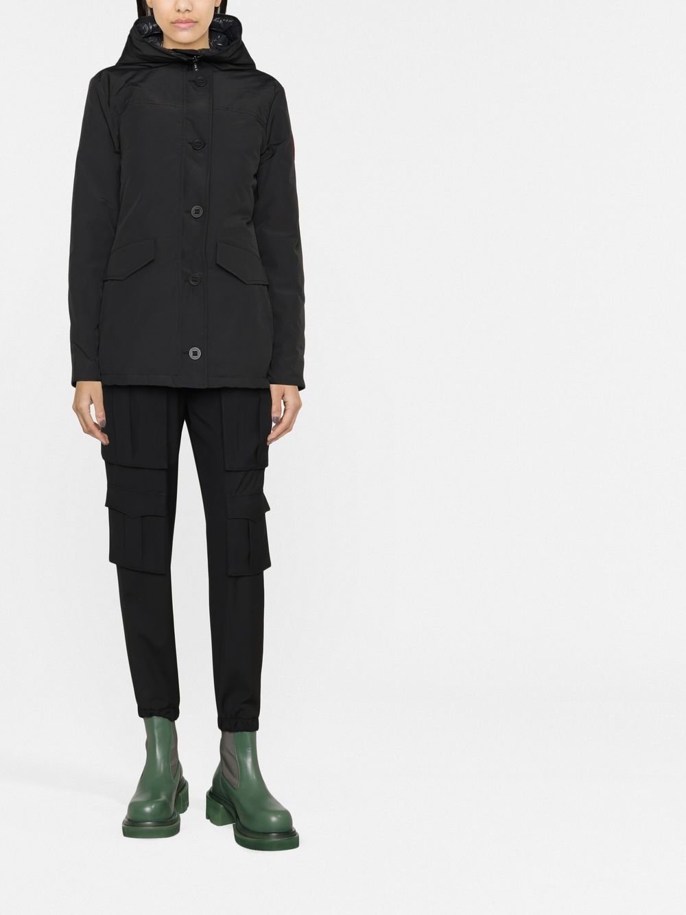 캐나다구스 / 여성 린우드 파카 블랙 2530W 61 BLACK STK - CANADA GOOSE