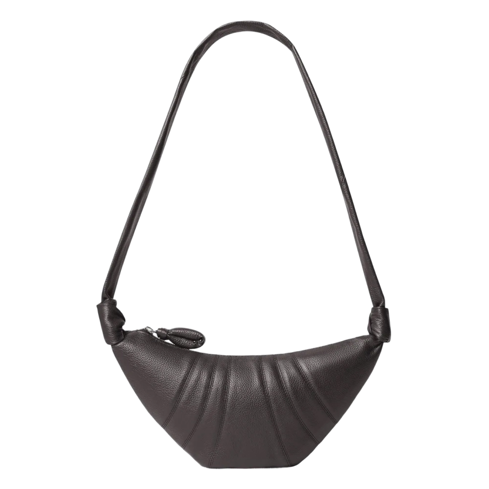 26SS 르메르 / 소프트 그레인 레더 스몰 크루아상 백 다크 초콜릿 BG0003 LL0018 490 STK