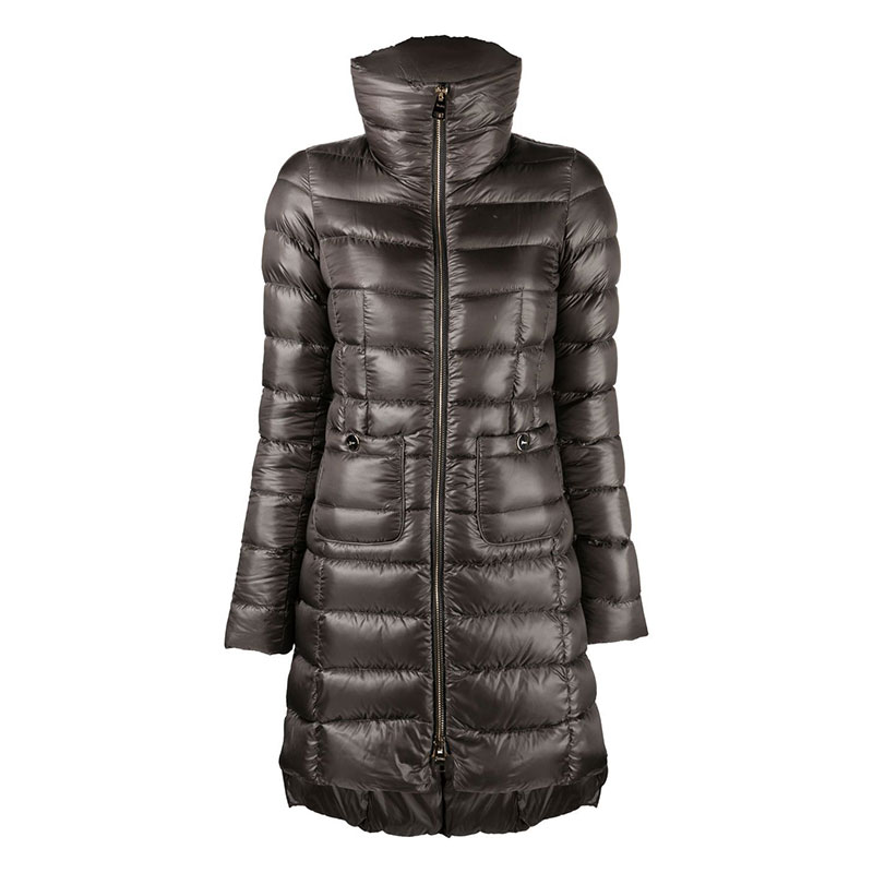  에르노 / 여성 마리아 미디 다운 롱패딩 그레이 PI0002DIC 12017 9480 STK