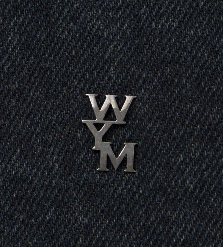 26FW 우영미 블루 백로고 데님 셔츠 MRK - WOOYOUNGMI