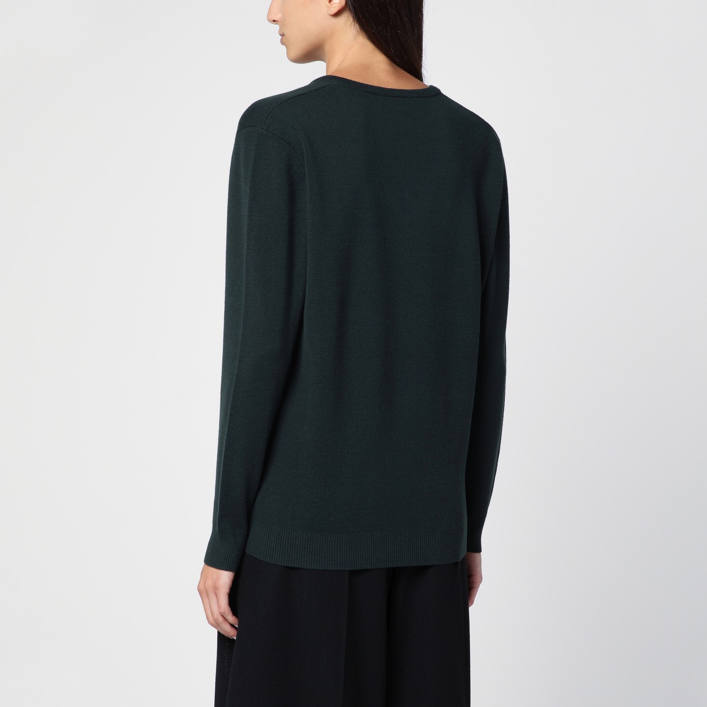 막스마라 / 여성 포레스트 그린 울 스웨터 PEVERAWO GREEN BPG - MAX MARA