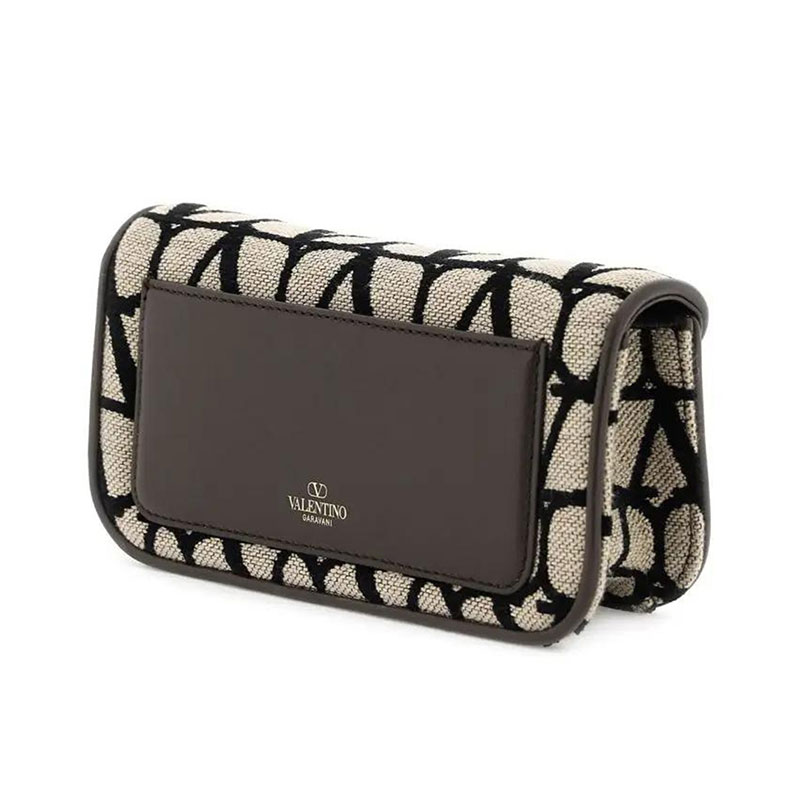 발렌티노 가라바니 / 아이코노그래피 스몰 숄더백 베이지블랙 3W2B0L97JSQ 6ZN STK - VALENTINO GARAVANI