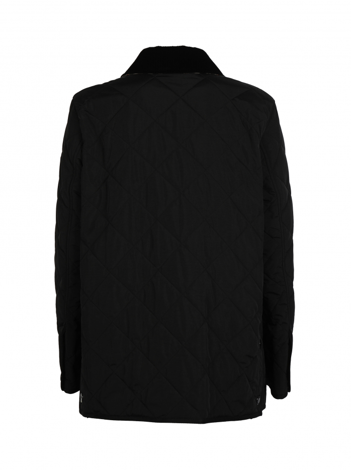 버버리 / 여성 코츠월드 퀼팅 자켓 블랙 8021751 A1189 STK - BURBERRY