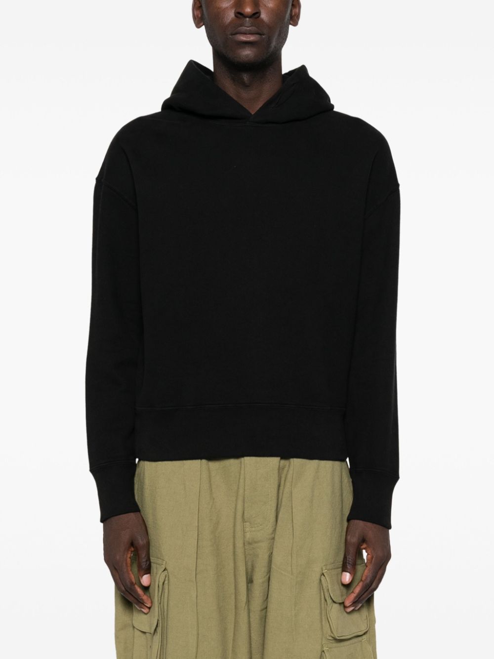  텐씨 / 남성 코튼 후디 블랙 23CTCUF08231 A06455 999 STK - TEN C