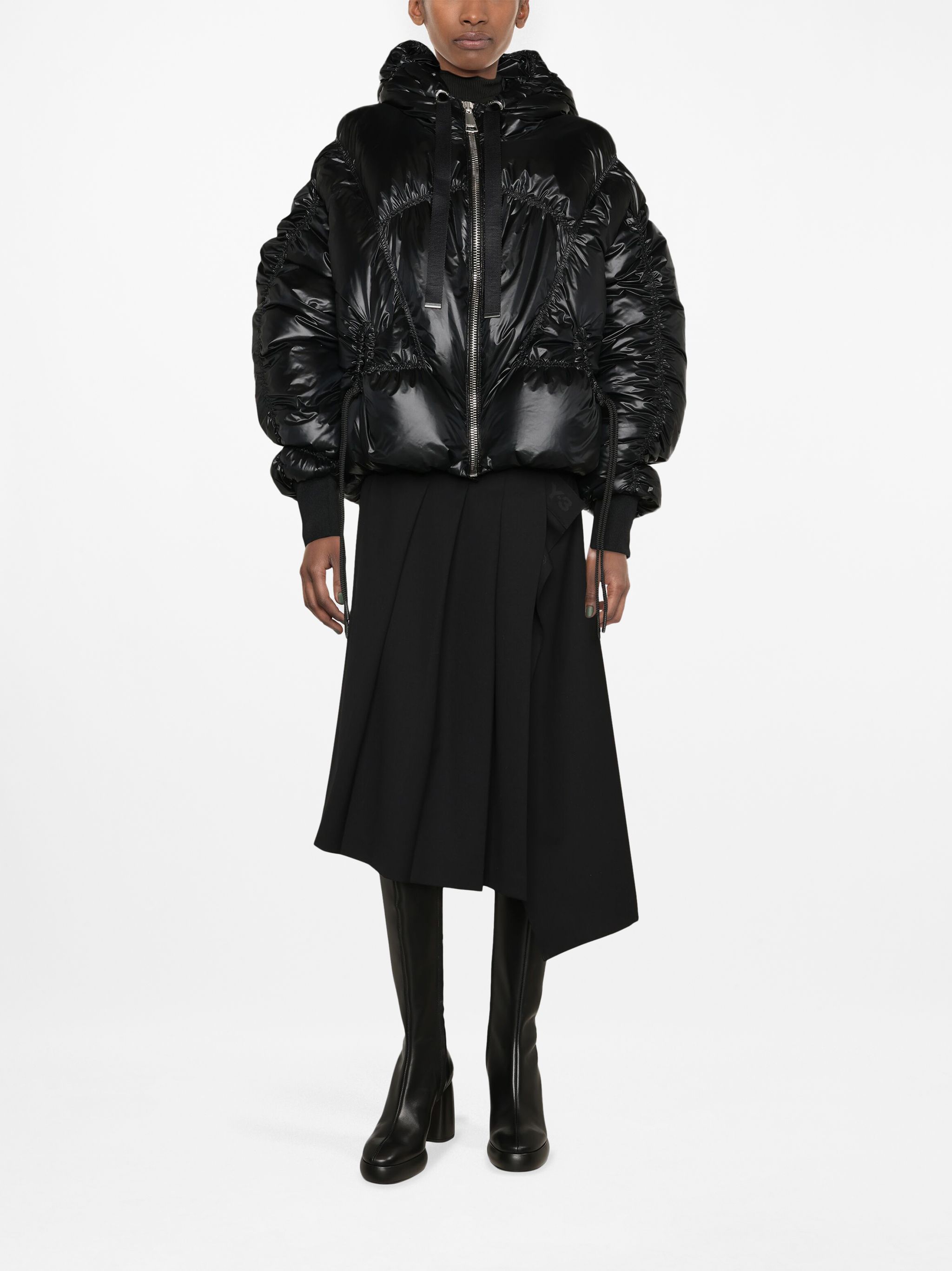 크리스조이 / 여성 아이코닉 클라우드 다운 패딩 블랙 AFPW001STR BK01 STK - KHRISJOY