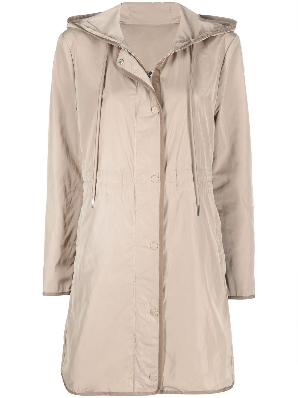 몽클레어 / 여성 레브리스 후드 롱 자켓 베이지 1C73300 54543 221 STK