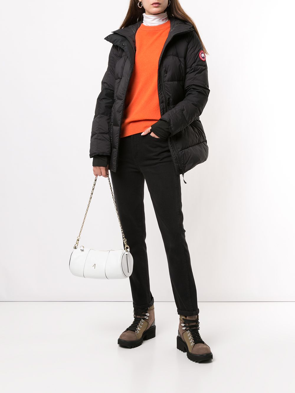 캐나다구스 / 여성 앨리스턴 다운 패딩 블랙 5076L 61 STK - CANADA GOOSE