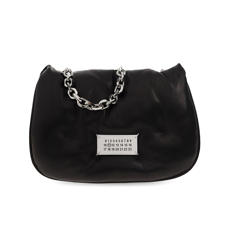 메종 마르지엘라 / 글램 슬램 스몰 플랩 숄더백 블랙 SB1WG0019 P4300 T8013 STK