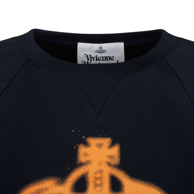 비비안웨스트우드 / 여성 스프레이 오브 스웨트셔츠 네이비 1I010009 J0032 K302 STK - VIVIENNE WESTWOOD