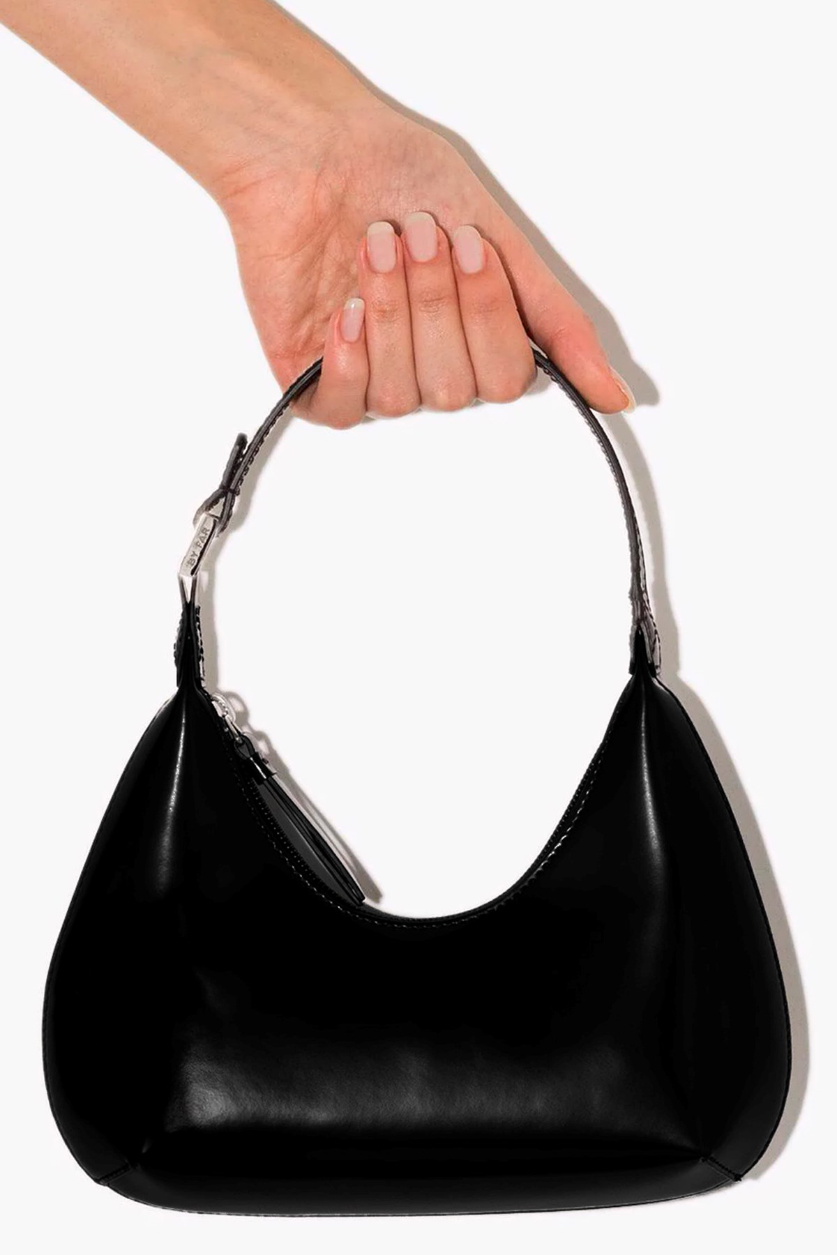 바이파 / 베이비 앰버 숄더백 블랙 20PFBASBLWSMA BL STK - BY FAR