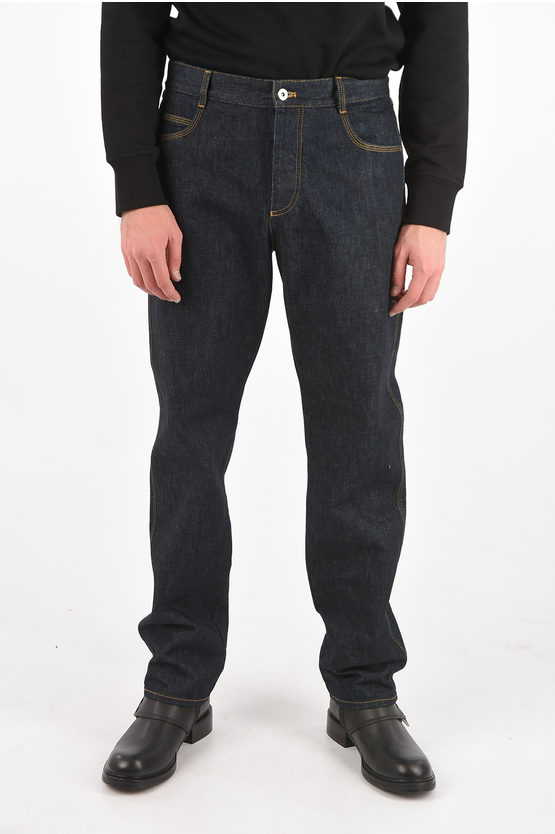  보테가베네타/ 남성 V 스티치 디테일 스트레이트진 649888/V08Y04245 BPG - BOTTEGA VENETA