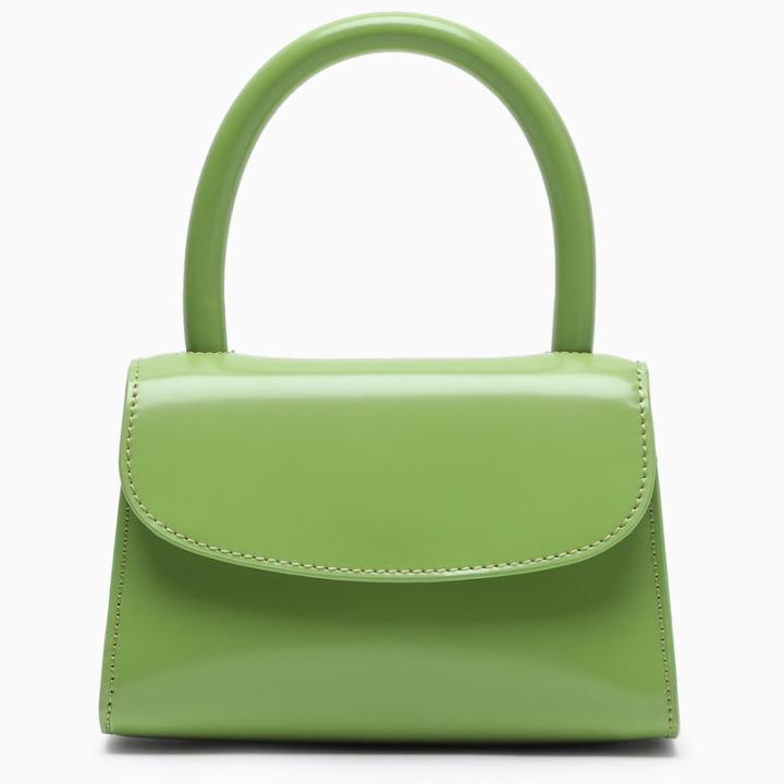 바이파 / 세미 페이턴트 레더 탑핸들백 라임 그린 19PFMINALMWSMA STK - BY FAR